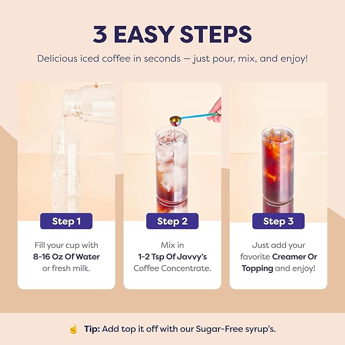 Coffee Concentrate - Cold Brew Coffee Perfect for Hot or Iced Instant Coffees Hot Drinks Cold Brew Concentrate 35 Servings - Mocha