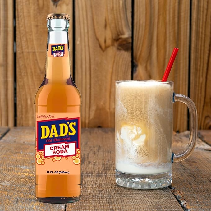 (Retro) Dad's Cream Soda with Real Cane Sugar 12 Pack
