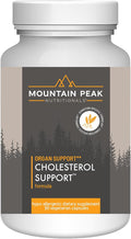 Mountain Peak Nutritionals Cholesterol Support Supplement - with Artichoke Extract CoQ10 &amp Red Yeast Rice - Plant-Based Formula Supports Heart Health &amp Healthy Lipid Levels (90 Vegetarian Ca