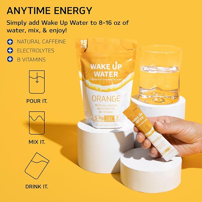Variety + Orange (15+15 Pack) - Energy + Hydration Packets
