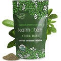 KALMATEH Premium Organic Yerba Mate 1lb Unsmoked Loose Leaf &amp Stem Tea Natural Coffee Alternative Herbal Tea for Energy Focus and Wellness Perfect for Yerba Mate Lovers - 1 Pack