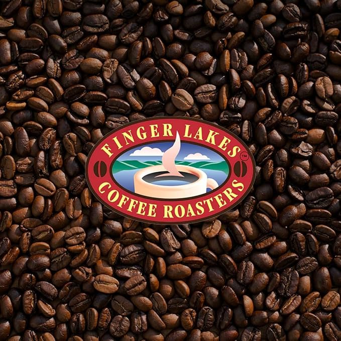 Finger Lakes Coffee Roasters Flavored Ground Coffee – (12 oz Bags) – Medium Dark or Light Roast – Small-Batch Artisan Blends Since 1996 – Freshly Roasted Gourmet Coffee (2 Bags Ethiopian Harrar)