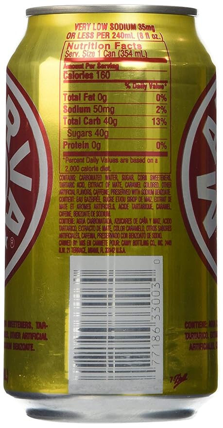 Materva Yerba Mate Soda (12 Pack Total of 144fl.oz)
