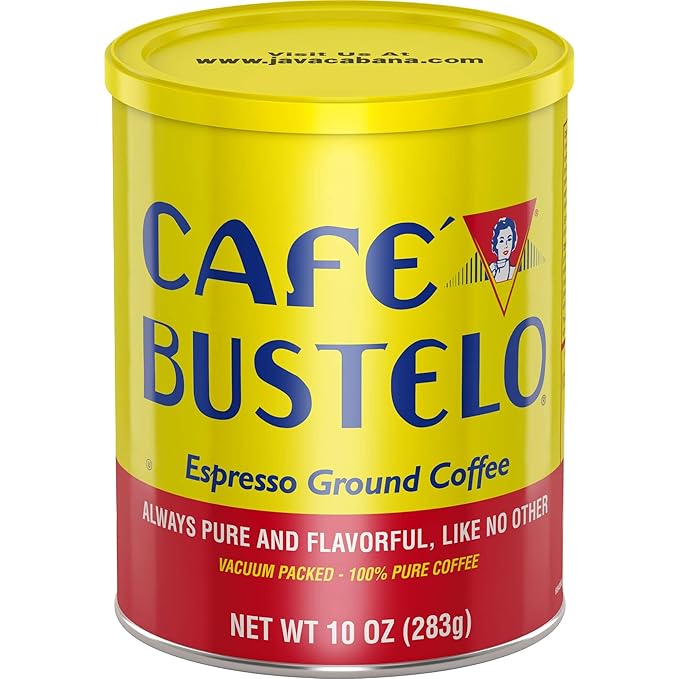 Café Bustelo Espresso Dark Roast Ground Coffee 10 Ounces