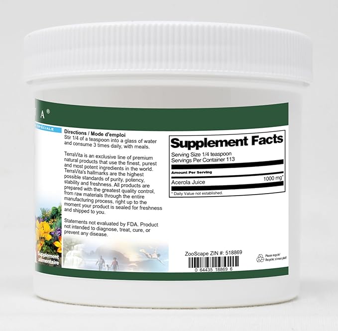 Acerola Juice Powder (4 oz ZIN: 518869)