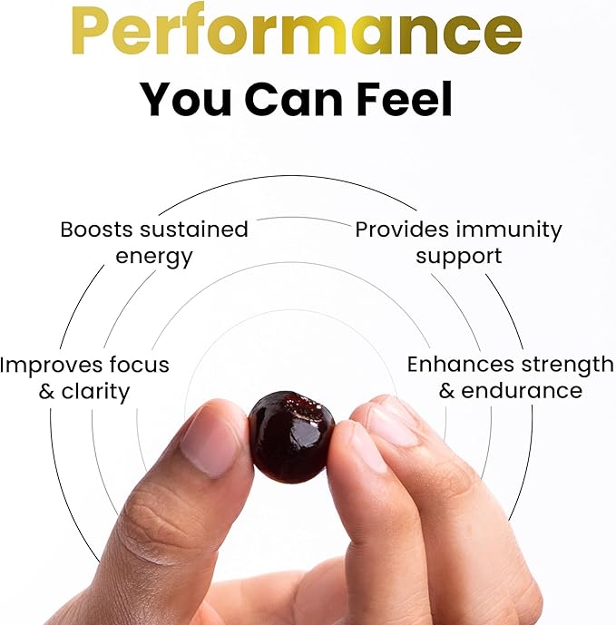 Better Alt Gold+ Shilajit Gummies | with Ashwagandha Safed MusliShilajit Resin &amp Ginger |Helps Boost Energy &amp Improves Stamina |1-Month Dietary Supplement|60 Gummies