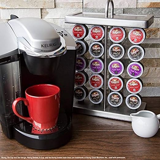 Folgers Caramel Drizzle Flavored Coffee 12 K Cups for Keurig Coffee Makers