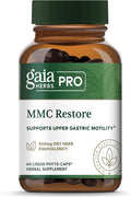 GAIA HERBS PRO MMC Restore - Digestive Health Supplement for Upper Gastric Motility - Contains Fennel Seed Turmeric Root Gentian Root &amp Magnolia Bark - 60 Liquid Phyto-Caps (60 Servings)