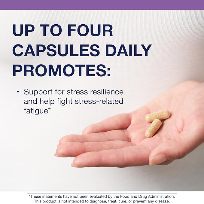 Metagenics Adreset - Adaptogen Formula with Rhodiola Panax Ginseng &amp Cordyceps - Supports Stress Resilience Energy &amp Fatigue Relief - Non-GMO Gluten-Free &amp Vegetarian - 180 Capsules