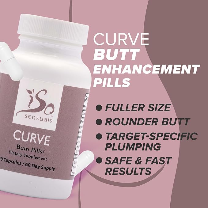 IsoSensuals Curve | Butt Enhancement Pills (6 Bottles)