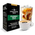 Christopher Bean Coffee - 396 servings 30 to 1 Blend Bag in Box Liquid Instant Coffee or Cold Brew Coffee Concentrate - Hot or Iced Coffee - Decaf Colombian