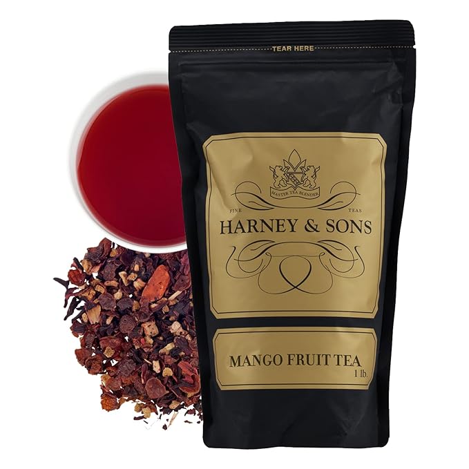Harney &amp Sons Mango Fruit Tea| 16 oz Bulk Herbal Mango Fruit Tea
