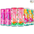 New Alani Energy Drinks Strawberry Sunrise Sherbet Swirl Pink Slush Variety Pack Sugar-Free Low-Calorie Energy Boost Drink 12 fl oz (Pack of 6) (Packaging May Vary)