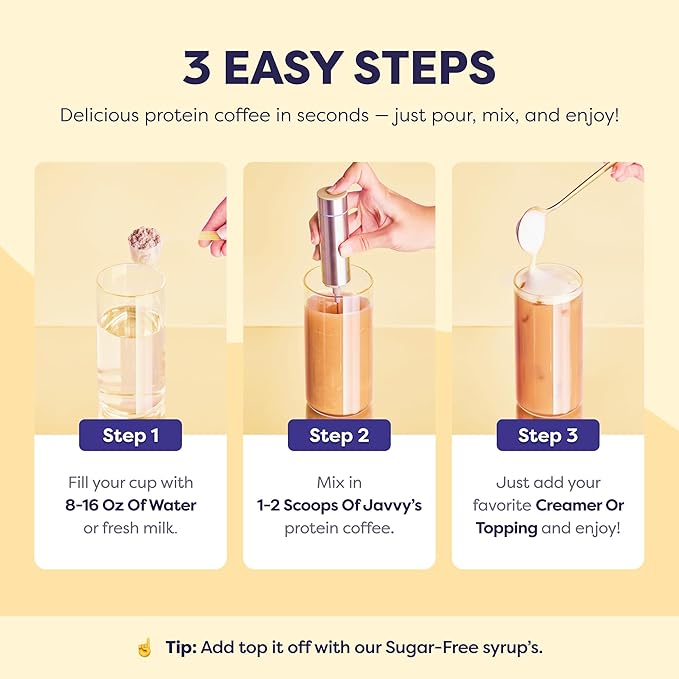 Tiramisu Protein Iced Coffee - Premium Whey Protein &amp Instant Iced Coffees - 100% Natural Cold Brew- Zero Artificial Flavors &amp Sweeteners 80 mg Caffeine Per Serving No Added Sugar 20 Servin