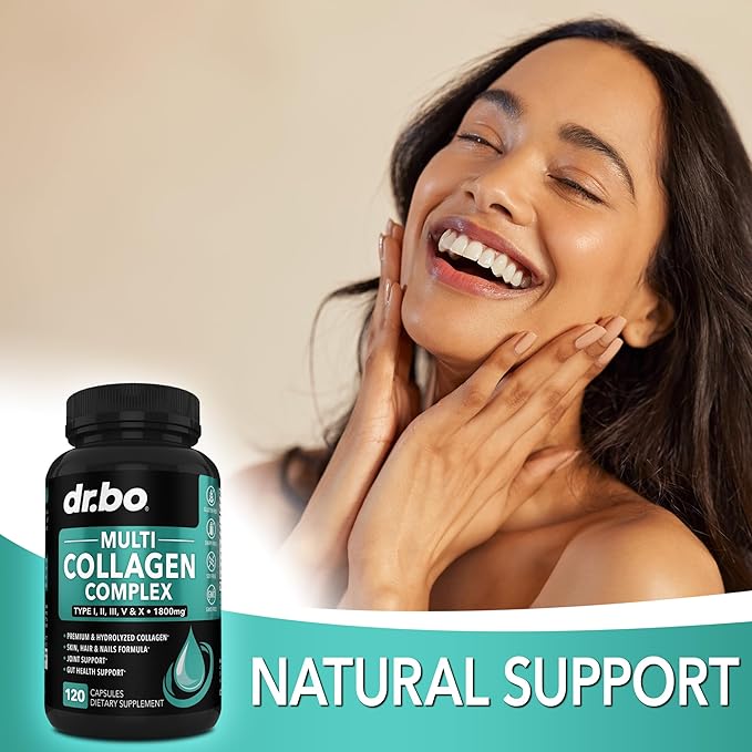 Multi Collagen Peptides &amp ACV Gummies - Type I II III V &amp X Multi Collagen for Women &amp Men Complex Capsules for Skin Hair &amp Nails - ACV Apple Cider Vinegar Gummies to Detox Clean
