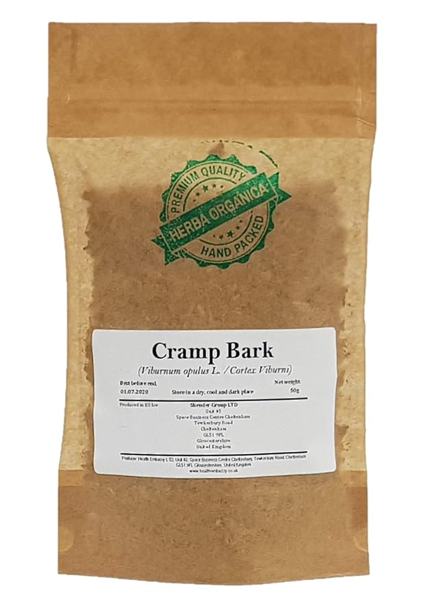 Herba Organica Cramp Bark - Viburnum Opulus L - Herbal Tea (50g)