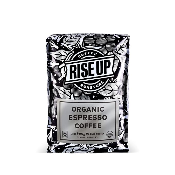 Organic Espresso Certified Fair Trade Organic Coffee 2 Pound Whole Bean (Organic Espresso)