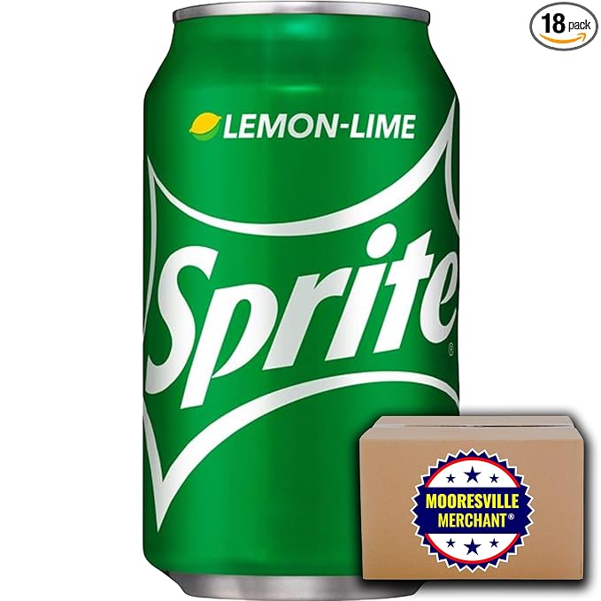 Sprite Cans 12 oz 18 Pack in Snackur Safe Ship Box