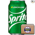 Sprite Cans 12 oz 18 Pack in Snackur Safe Ship Box