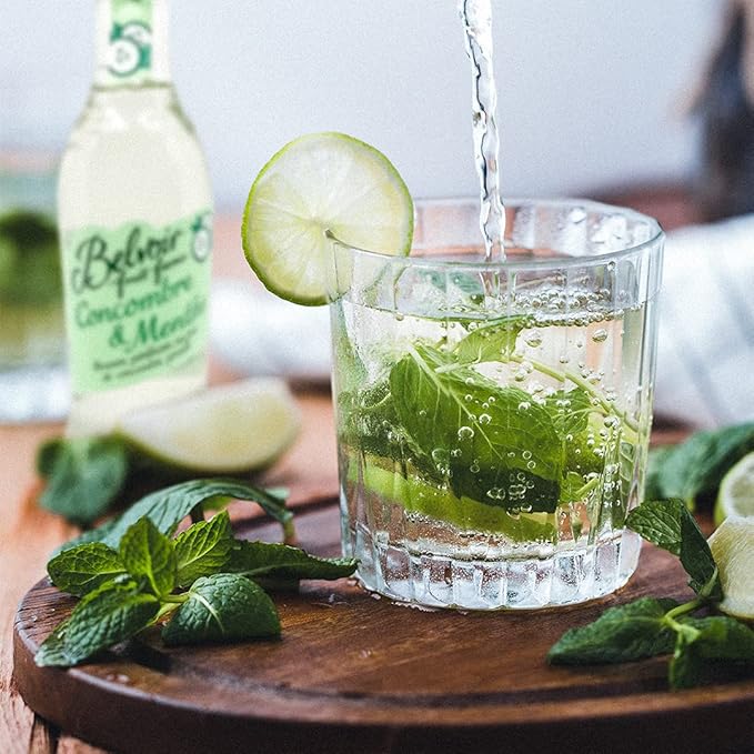 Belvoir Fruit Farms Belvoir Cucumber &amp Mint Presse 75cl (Pack of 6)