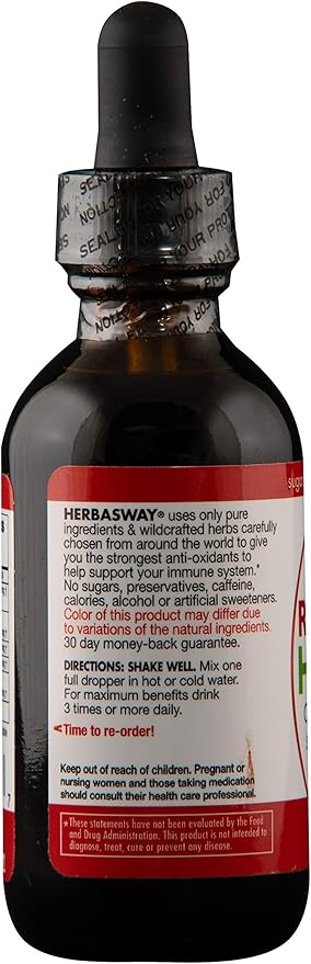 Herbasway Herbagreen Tea Raspberry Lime 2 Ounce