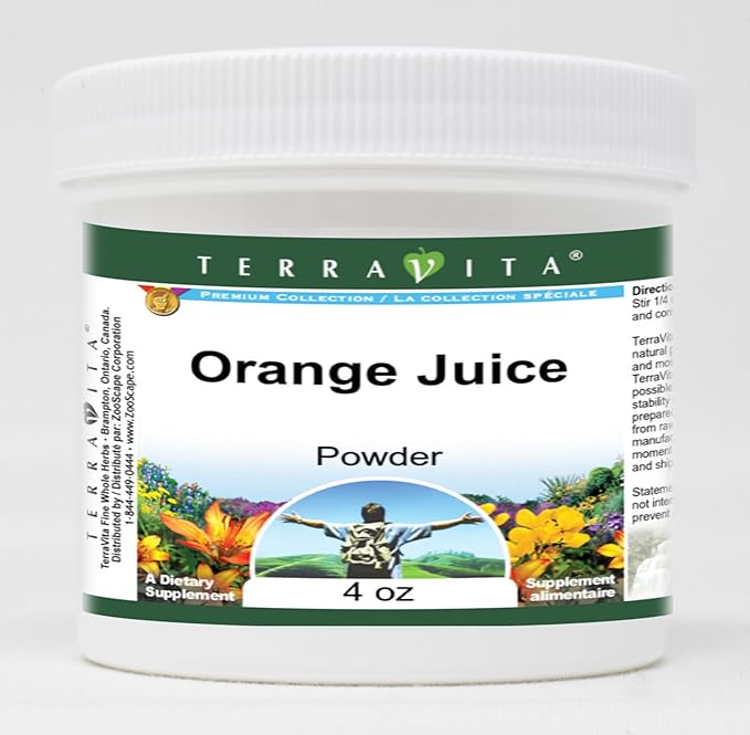 Orange Juice Powder (4 oz ZIN: 521029)