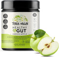 Healthy Gut Green Apple | 30-Servings with L-Glutamine Zinc Glucosamine Slippery Elm Bark Marshmallow Root and More!