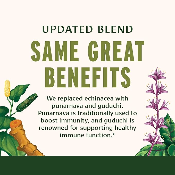 Banyan Botanicals Organic Immune Strong – Systemic Defense &amp Cellular Fortification – with Turmeric Tulsi &amp Ashwagandha for Year-Round Immune Support – 90 Tablets – USDA Organic