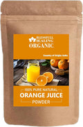 Blessfull Healing Organic Orange Juice Powder 100% Pure Natural 200 Gram / 7.05 oz