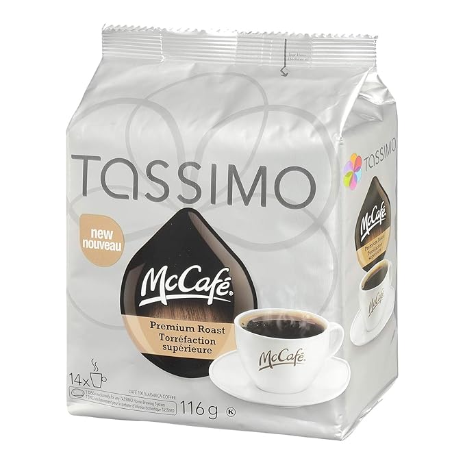 McDonalds McCafé Tassimo Premium Roast Coffee T-Discs 14-Count