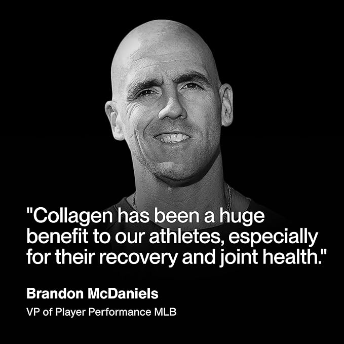Momentous Collagen Shot Supplement - Hydrolyzed Bovine Collagen &amp Vitamin C Helps Support Joint Bone &amp Connective Tissue Health - NSF Certified for Sport - Wild Berry - 25g per Serving - 15