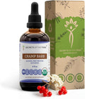 Secrets of the Tribe Cramp Bark USDA Organic | Alcohol-Free Extract High-Potency Herbal Drops | Made from 100% Certified Organic Cramp Bark (Viburnum Opulus) Dried Bark (4 FL OZ)