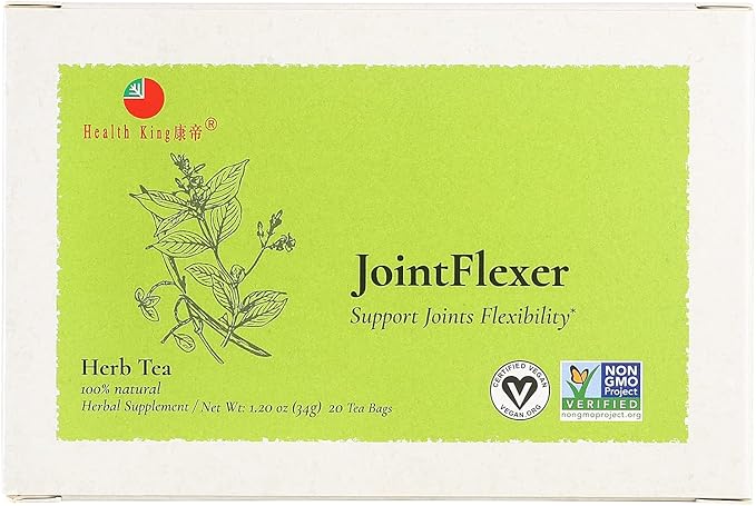 Health King Jointflexer Herb Tea Teabags 20-Count Box (Pack of 4)