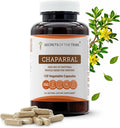 Secrets of the Tribe Chaparral 120 Capsules 1000 mg Chaparral (Larrea tridentata) Dried Leaf and Flower (120 Capsules)