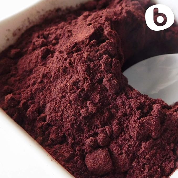 Natural Aronia Berry Powder - Black Chokeberry Superfood High in Anthocyanins &amp Polyphenols - Supports Immune System - Raw Chokeberries Superfood - Aronia Berries - Vegan Gluten-Free - 1lb