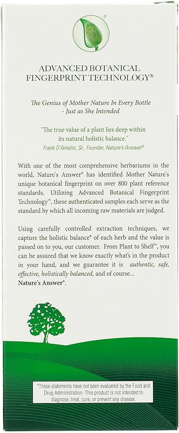 Nature's Answer Sambucus Dietary Supplement Original For Daily Immune and Antioxidant Support | Alcohol-Free Gluten-Free &amp Vegan 8oz
