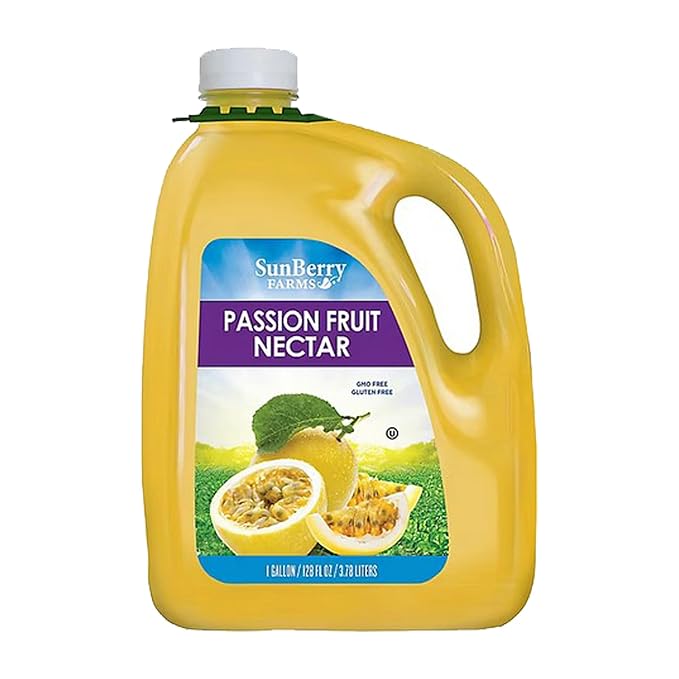 Sunberry Farm Passion Fruit Nectar (1 gal Pack of 1)