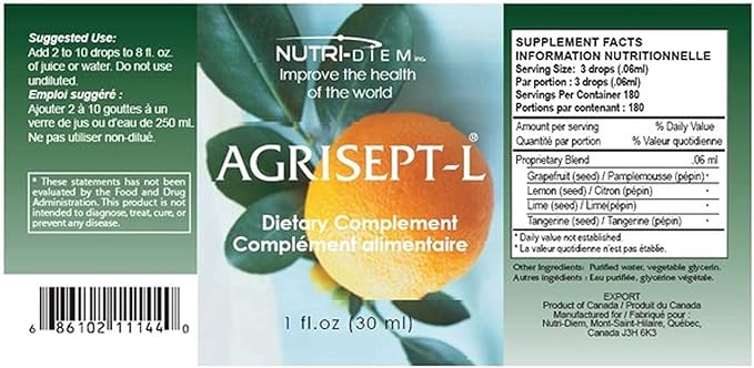 Agrisept-L / Agrumax to Improve The Health of World daitry Supplement by Nutri-Diem