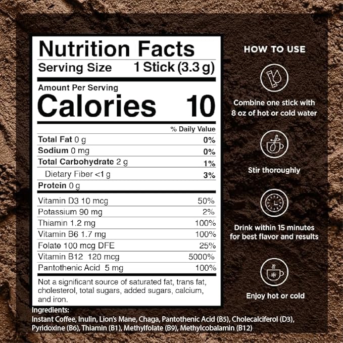 VitaCup Instant Focus Coffee 24ct &amp Focus Ground Coffee 10oz