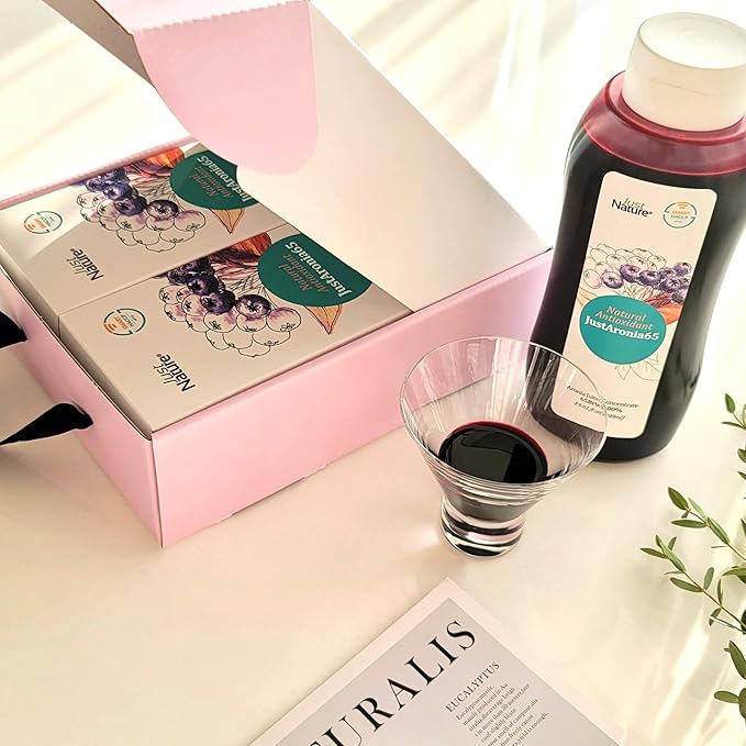 JustNature Polish Aronia Berry(Chokeberry) Juice Concentrate 19.61 Fl Oz (2PK) - Made with 100% Natural Aroniaberries from Poland Mega Antioxidant &amp Immune System Booster