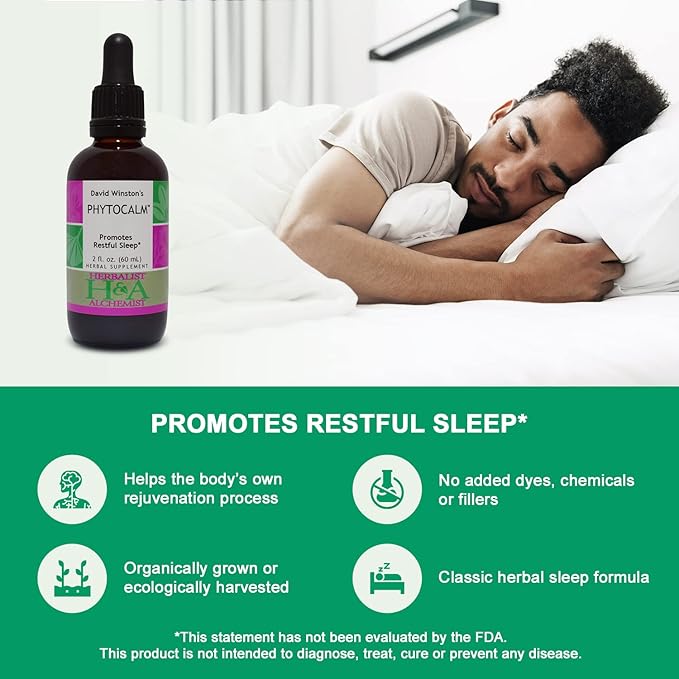 Herbalist &amp Alchemist David Winston's Phytocalm™ Promotes Restful Sleep* (2 Fl Oz)