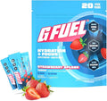 G Fuel Electrolytes Powder for Instant Hydration and Focus | Sugar Free Strawberry Flavor Electrolyte and Nootropic Drink Mix to Sharpen Mental Focus 20 Servings
