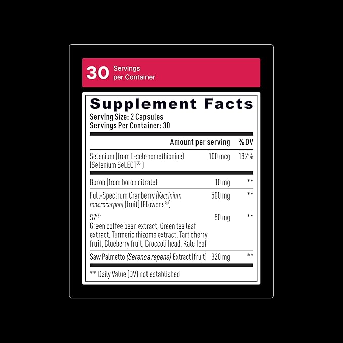 Weider Prime Prostate Health - Dual Action with Nitric Oxide Boost - Plant-Based Support for Prostate &amp Urinary Health - Men’s Wellness Formula with Flowens - Gluten-Free &amp Non-GMO - 60 Capsul