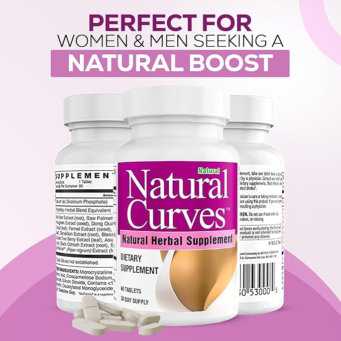 Breast Enhancement Supplement Herbal Bust Enhancer with Saw Palmetto Fenugreek Wild Yam Black Cohosh Vegan Non GMO 60 Capsules Fuller Firmer Bust Support for Women