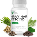 Gray Hair Rescind with Catalase - Antiaging Hair Skin and Nails Vitamins Pantothenic Acid Folic Acid 400mcg Biotin 300mcg Saw Palmetto for Men and Women