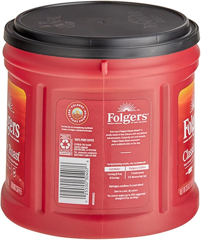 Ground Coffee Can 25.9 oz. WS-110FGCN0407-NPF