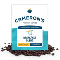 Cameron's Coffee Roasted Whole Bean Coffee Breakfast Blend 4 Pound