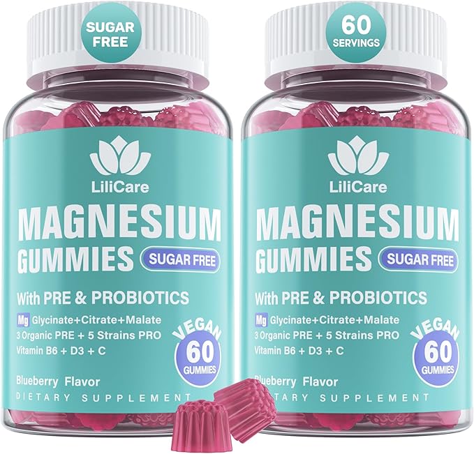 1 Pack Melatonin Gummies + 2 Pack Magnesium Gummies