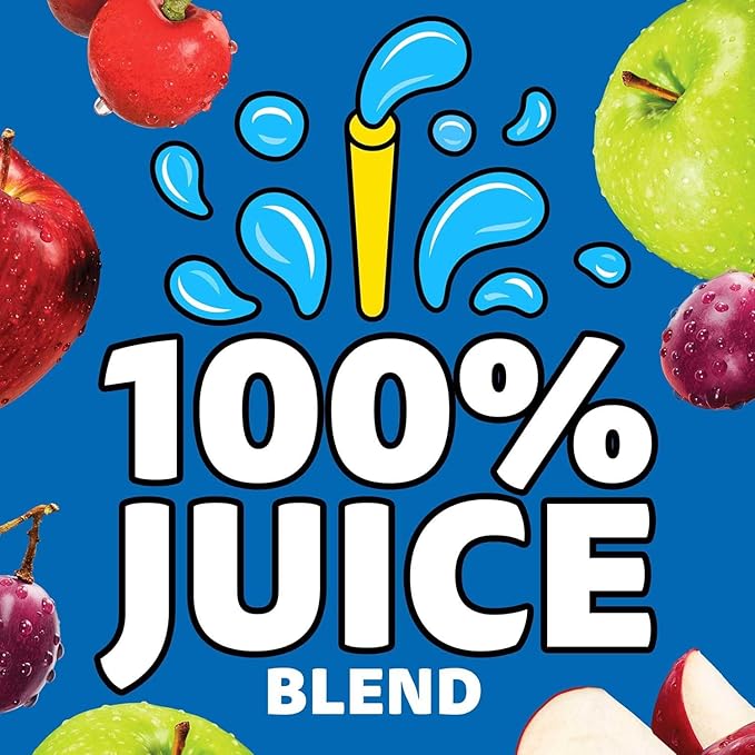 100% Juice Variety Pack 6 fl. oz. Pouches 40 pk. - Premium Refreshing Juice Drink - Variety Pack - Pantry Essential