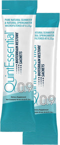 Quicksilver Scientific Quintessential 0.9 Sachets - Isotonic Solution with Sea Water Minerals + Alpine Spring - Liquid Hydration Electrolyte + Multi Minerals Supplement (30 Count)